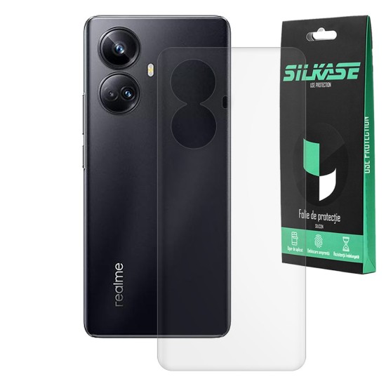 Folie spate mata SILKASE pentru Realme 10 Pro Plus, protectie spate, silicon (SILKASE, Folii telefoane) by www.silkase.ro Folie spate mata SILKASE pentru Realme 10 Pro Plus, protectie spate, silicon (10 Pro+, F5617) by www.silkase.ro
