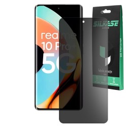 Folie privacy mata SILKASE pentru Realme 10 Pro Plus, protectie ecran, silicon