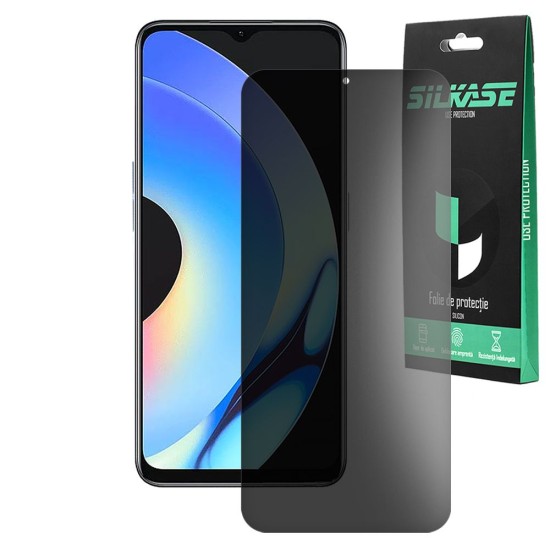 Folie privacy mata SILKASE pentru Realme 10s, protectie ecran, silicon (SILKASE, Folii telefoane) by www.silkase.ro Folie privacy mata SILKASE pentru Realme 10s, protectie ecran, silicon (9i 5G, F5588) by www.silkase.ro