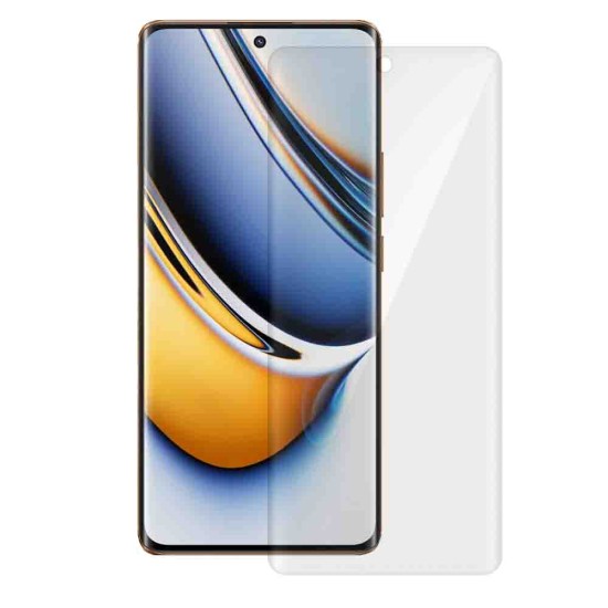 Folie SILKASE pentru Realme 11 Pro Plus, protectie ecran, silicon regenerabil (Narzo 60 Pro, F6071) by www.silkase.ro
