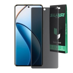 Folie privacy mata SILKASE pentru Realme 12 Pro, protectie ecran, silicon