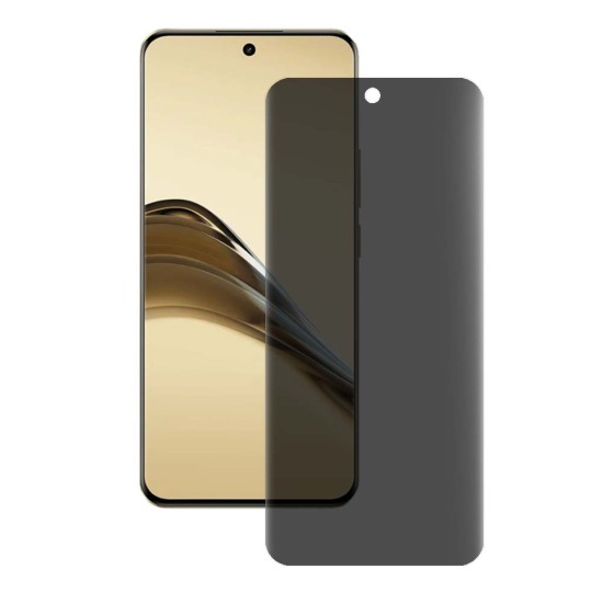 Folie privacy mata SILKASE pentru Realme 13 Pro Plus, protectie ecran, silicon (13 Pro+, F7429) by www.silkase.ro
