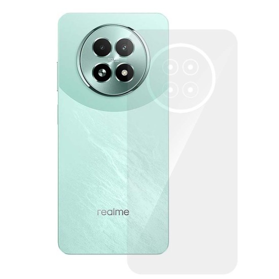 Folie spate SILKASE pentru Realme 13, protectie spate, silicon regenerabil (13 5G, F7407) by www.silkase.ro