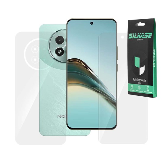 Set 2 folii SILKASE pentru Realme 13, protectie telefon, silicon regenerabil (13 5G, F7408) by www.silkase.ro