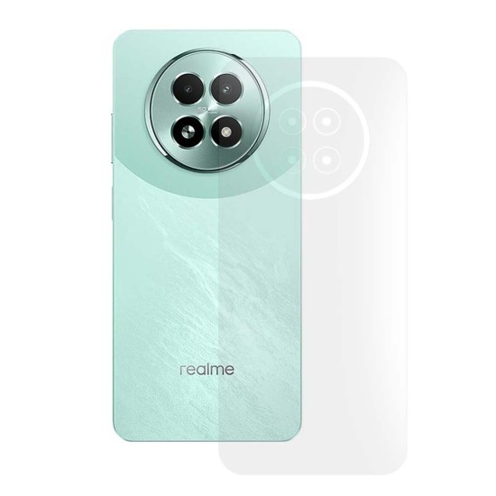 Folie spate mata SILKASE pentru Realme 13, protectie spate, silicon (13 5G, F7410) by www.silkase.ro