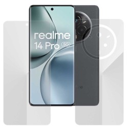 Set 2 folii SILKASE pentru Realme 14 Pro, protectie telefon, silicon regenerabil