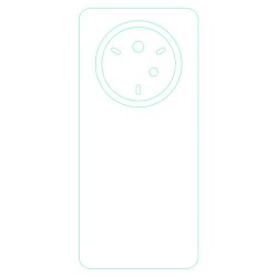 Folie spate SILKASE pentru Realme 14 Pro, protectie spate, silicon regenerabil