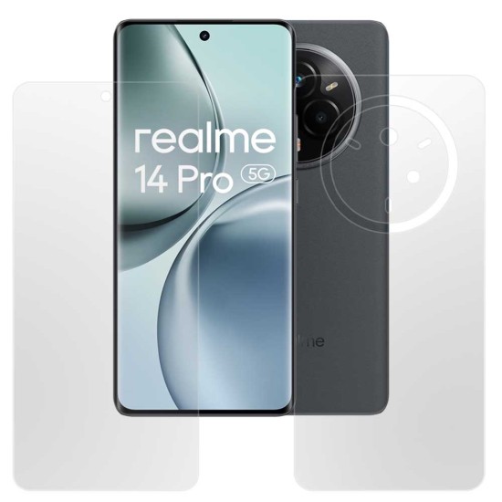 Set 2 folii mate SILKASE pentru Realme 14 Pro Plus, protectie telefon, silicon (14 Pro+, F7657) by www.silkase.ro