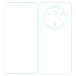 Set 2 folii mate SILKASE pentru Realme 14 Pro, protectie telefon, silicon