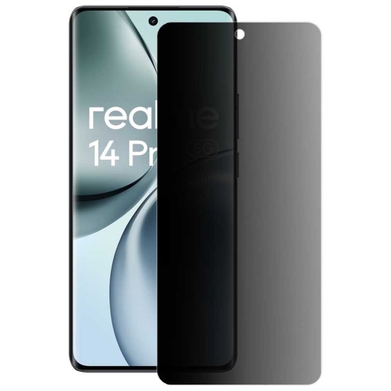 Folie privacy mata SILKASE pentru Realme 14 Pro, protectie ecran, silicon (14 Pro, F7651) by www.silkase.ro