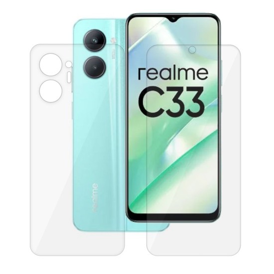 Set 2 folii SILKASE pentru Realme C33, protectie telefon, silicon regenerabil (SILKASE, Folii telefoane) by www.silkase.ro Set 2 folii SILKASE pentru Realme C33, protectie telefon, silicon regenerabil (C30s, F5926) by www.silkase.ro
