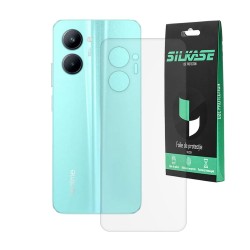 Folie spate mata SILKASE pentru Realme C33, protectie spate, silicon