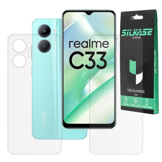 Set 2 folii mate SILKASE pentru Realme C33, protectie telefon, silicon (SILKASE, Folii telefoane) by www.silkase.ro Set 2 folii mate SILKASE pentru Realme C33, protectie telefon, silicon (C30s, F5929) by www.silkase.ro