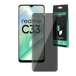 Folie privacy SILKASE pentru Realme C33, protectie ecran, silicon