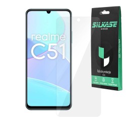 Folie SILKASE pentru Realme C51, protectie ecran, silicon regenerabil Folie SILKASE pentru Realme C51, protectie ecran, silicon regenerabil