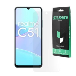 Folie mata SILKASE pentru Realme C51, protectie ecran, silicon Folie mata SILKASE pentru Realme C51, protectie ecran, silicon