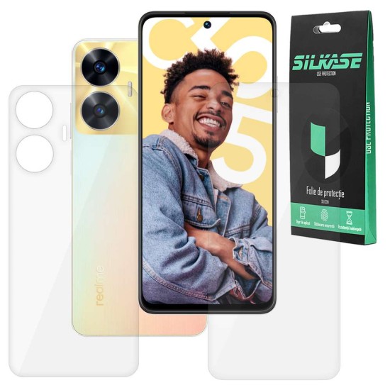 Set 2 folii SILKASE pentru Realme C55, protectie telefon, silicon regenerabil (SILKASE, Folii telefoane) by www.silkase.ro Set 2 folii SILKASE pentru Realme C55, protectie telefon, silicon regenerabil (11 Pro+, F5918) by www.silkase.ro