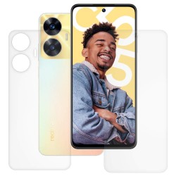 Set 2 folii mate SILKASE pentru Realme C55, protectie telefon, silicon
