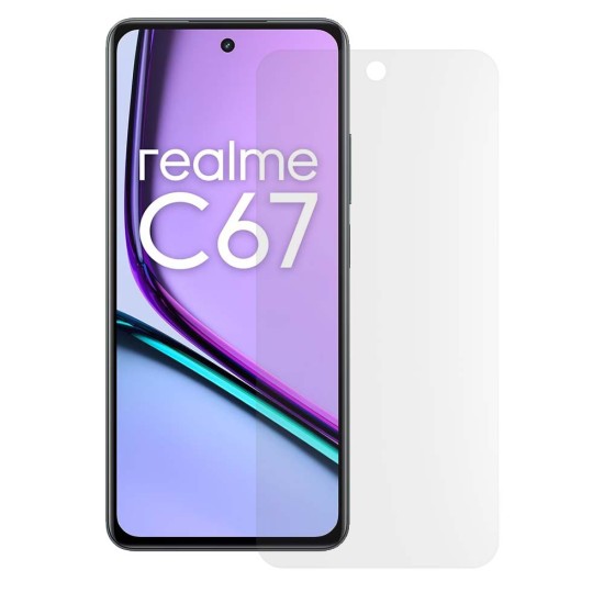 Folie mata SILKASE pentru Realme C67, protectie ecran, silicon (Narzo 70 Pro, F6805) by www.silkase.ro