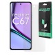 Folie mata SILKASE pentru Realme C67, protectie ecran, silicon (Narzo 70 Pro, F6805) by www.silkase.ro