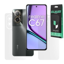 Set 2 folii mate SILKASE pentru Realme C67, protectie telefon, silicon Set 2 folii mate SILKASE pentru Realme C67, protectie telefon, silicon