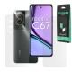 Set 2 folii mate SILKASE pentru Realme C67, protectie telefon, silicon (Narzo 70 Pro, F6807) by www.silkase.ro
