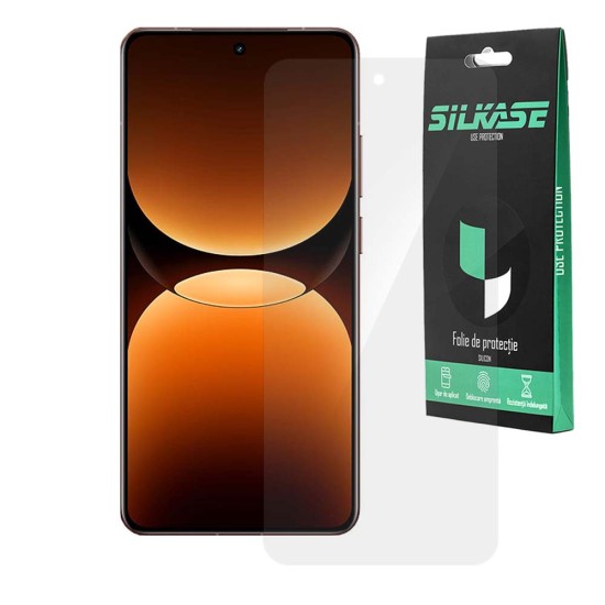 Folie SILKASE pentru Realme GT 7 Pro, protectie ecran, silicon regenerabil (SILKASE, Folie Silicon Fata Lucioasa) by www.silkase.ro Folie SILKASE pentru Realme GT 7 Pro, protectie ecran, silicon regenerabil (GT 7 Pro, F7382) by www.silkase.ro
