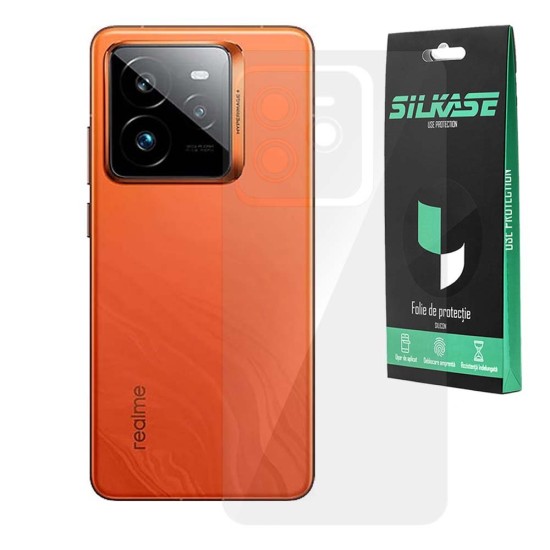 Folie spate SILKASE pentru Realme GT 7 Pro, protectie spate, silicon regenerabil (GT 7 Pro, F7383) by www.silkase.ro