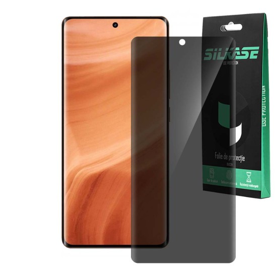 Folie privacy SILKASE pentru Realme GT5 Pro, protectie ecran, silicon (12, F6768) by www.silkase.ro
