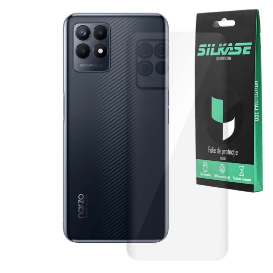 Folie spate SILKASE pentru Realme Narzo 50, protectie spate, silicon regenerabil (SILKASE, Folie Silicon Spate Lucioasa) by www.silkase.ro Folie spate SILKASE pentru Realme Narzo 50, protectie spate, silicon regenerabil (Narzo 50, F6711) by www.silkase.ro
