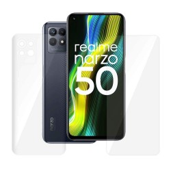 Set 2 folii SILKASE pentru Realme Narzo 50, protectie telefon, silicon regenerabil