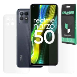 Set 2 folii mate SILKASE pentru Realme Narzo 50, protectie telefon, silicon