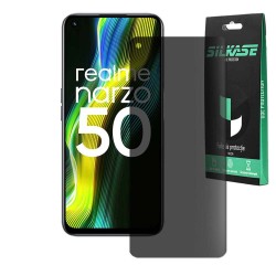 Folie privacy mata SILKASE pentru Realme Narzo 50, protectie ecran, silicon