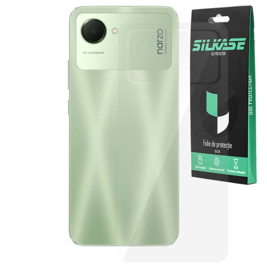 Folie spate SILKASE pentru Realme Narzo 50i Prime, protectie spate, silicon regenerabil (SILKASE, Folie Silicon Spate Lucioasa) by www.silkase.ro Folie spate SILKASE pentru Realme Narzo 50i Prime, protectie spate, silicon regenerabil (C30, F6703) by www.silkase.ro