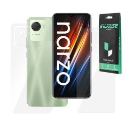 Set 2 folii SILKASE pentru Realme Narzo 50i Prime, protectie telefon, silicon regenerabil