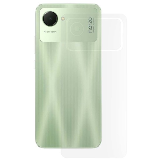Folie spate mata SILKASE pentru Realme Narzo 50i Prime, protectie spate, silicon (SILKASE, Folie Silicon Spate Mata) by www.silkase.ro Folie spate mata SILKASE pentru Realme Narzo 50i Prime, protectie spate, silicon (C30, F6706) by www.silkase.ro