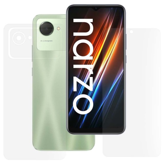 Set 2 folii mate SILKASE pentru Realme Narzo 50i Prime, protectie telefon, silicon (SILKASE, Set Folii Mate) by www.silkase.ro Set 2 folii mate SILKASE pentru Realme Narzo 50i Prime, protectie telefon, silicon (C30, F6707) by www.silkase.ro