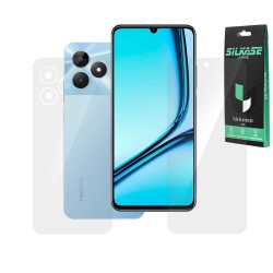 Set 2 folii SILKASE pentru Realme Note 50, protectie telefon, silicon regenerabil