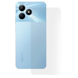 Folie spate mata SILKASE pentru Realme Note 50, protectie spate, silicon