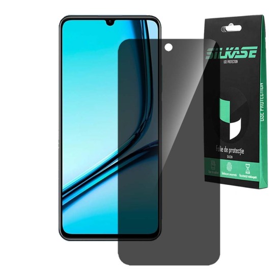 Folie privacy SILKASE pentru Realme Note 50, protectie ecran, silicon (SILKASE, Folie Silicon Privacy) by www.silkase.ro Folie privacy SILKASE pentru Realme Note 50, protectie ecran, silicon (P1, F7019) by www.silkase.ro