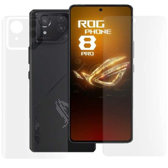 Set 2 folii mate SILKASE pentru Asus RogPhone 8 Pro, protectie telefon, silicon (SILKASE, Set Folii Mate) by www.silkase.ro Set 2 folii mate SILKASE pentru Asus RogPhone 8 Pro, protectie telefon, silicon (ROG Phone 8 Pro, F6490) by www.silkase.ro