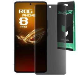 Folie privacy mata SILKASE pentru Asus RogPhone 8 Pro, protectie ecran, silicon