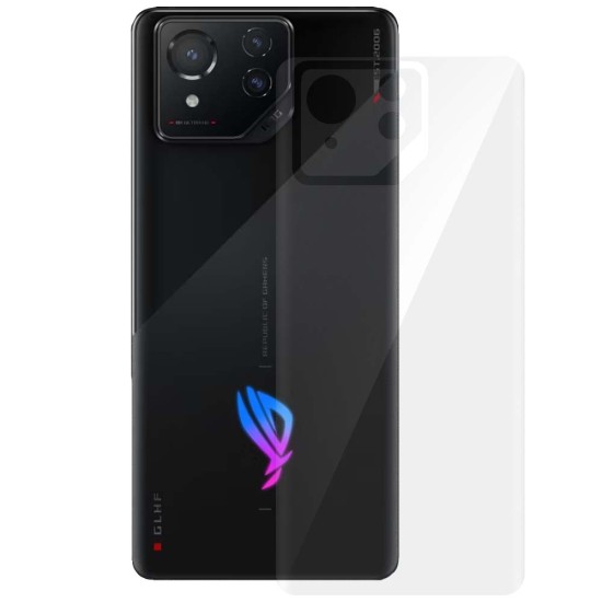 Folie spate SILKASE pentru Asus RogPhone 8, protectie spate, silicon regenerabil (ROG Phone 8, F6478) by www.silkase.ro