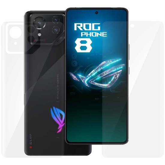 Set 2 folii SILKASE pentru Asus RogPhone 8/9, protectie telefon, silicon (SILKASE, Set Folii Lucioase) by www.silkase.ro Set 2 folii SILKASE pentru Asus RogPhone 8/9, protectie telefon, silicon (ROG Phone 9, F6479) by www.silkase.ro
