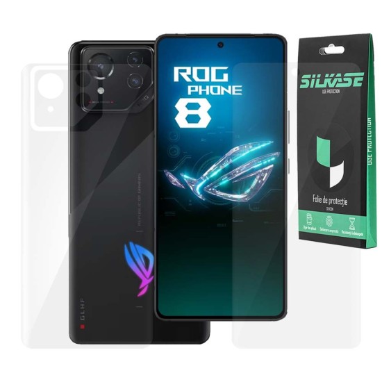 Set 2 folii SILKASE pentru Asus RogPhone 8/9, protectie telefon, silicon (SILKASE, Set Folii Lucioase) by www.silkase.ro Set 2 folii SILKASE pentru Asus RogPhone 8/9, protectie telefon, silicon (ROG Phone 9, F6479) by www.silkase.ro