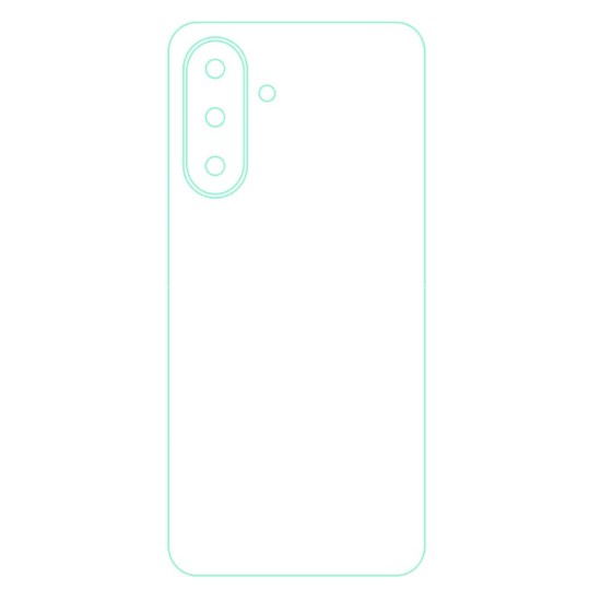 Folie spate mata SILKASE pentru Samsung A26, protectie spate, silicon (A26, F7598) by www.silkase.ro