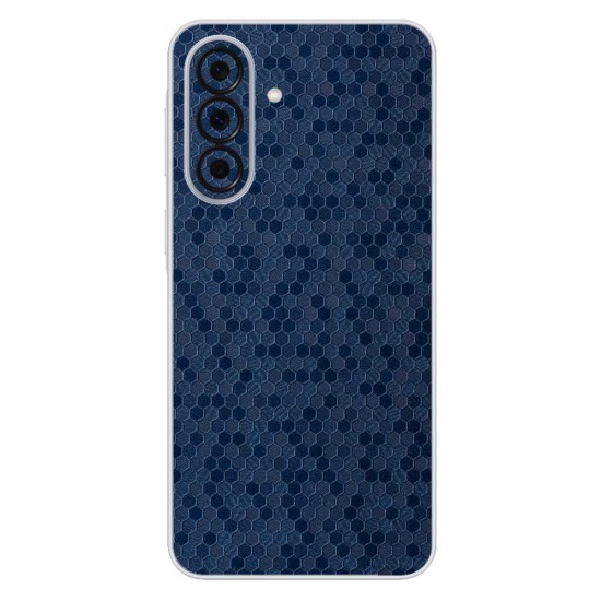 Folie skin SILKASE pentru Samsung A37, protectie spate telefon, albastru hexa Folie skin SILKASE pentru Samsung A37, protectie spate telefon, albastru hexa (A37, S2675) by www.silkase.ro