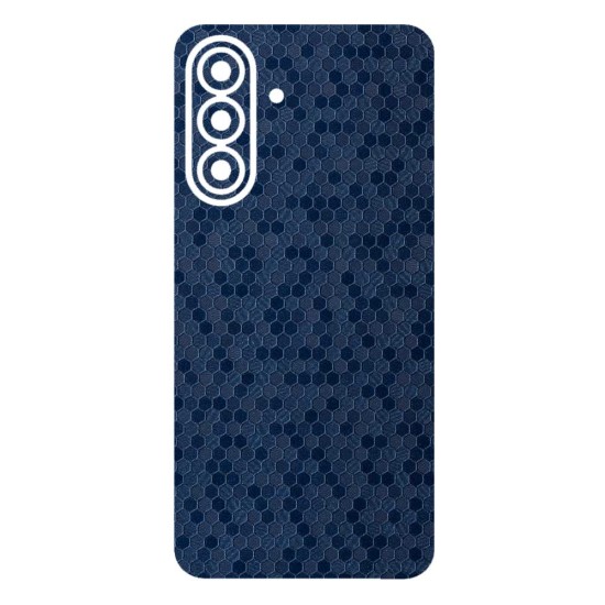 Folie skin SILKASE pentru Samsung A37, protectie spate telefon, albastru hexa Folie skin SILKASE pentru Samsung A37, protectie spate telefon, albastru hexa (A37, S2675) by www.silkase.ro
