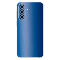 Folie skin SILKASE pentru Samsung A37, protectie spate telefon, albastru inchis mat