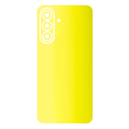Folie skin SILKASE pentru Samsung A37, protectie spate telefon, galben fluorescent Folie skin SILKASE pentru Samsung A37, protectie spate telefon, galben fluorescent (A37, S2686) by www.silkase.ro